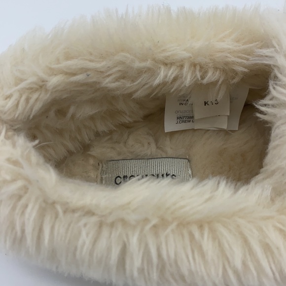 Crewcuts Girls' Glitter-Covered Moccasin Slippers Size K13 - Picture 4 of 12